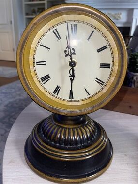 Vintage Mantel Clock with Roman Numerals